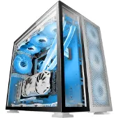Mars Gaming MCV4, Tower, PC, Wit, ATX, E-ATX, Micro ATX, Mini-ITX, Gaming, ATX
