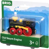 BRIO World oude stoomlocomotief - hout - Treinen