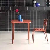 Sweeek - Tuintafel 2 plaatsen metaal - amélia