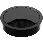 Bachmann LOOP ROUND Kabeldoorvoer, zwart