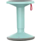 Interstuhl UPis1 in hoogte verstelbare kruk, Ø 330 x H 450 - 630 mm, pastelturquoise