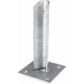 Alberts 658649 paalhouder | voor omheiningspaal | voor paal-Ø 38 mm