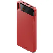 Cygnett Triple USB / USB-C Powerbank 10.000 mAh 15W - Rood