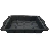 Autre Cakevorm in de vorm van een chocoladereep 22 x 24 cm Siliconen glasvezel