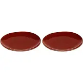 Serax - Marie Michielssen La Mère - Bord L - Venetiaans Rood - 25 Ø - 2 stuks