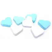 Fortuin Vruchtenhartjes Blauw/wit - 1 kilo