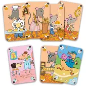 Djeco Happy Family Jeu de 7 familles