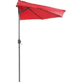 AC-DÉCO WANDPARASOL 270X135X245CM CURRANSER DIAM 2.70MTR DIAM BUIS 38MM