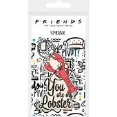 Pyramid Friends You are my Lobster rubber keychain
