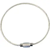 Combicraft Staaldraad ring met schroefsluiting 15 cm - per 5 stuks