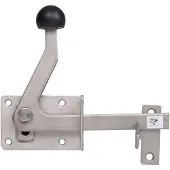 Alberts 326005 tuinpoortgrendel | rvs | 80 x 55 mm
