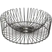 COSY&TRENDY Cosy&amp;Trendy Orbit fruitschaal - ø 33 cm - zwart