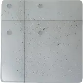 Chef & sommelier Concrete Bord Vierkant 28 Cm