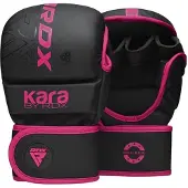 RDX Sports F6 Kara Grappling Gloves Zwart XS/S+