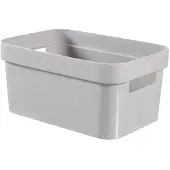 Curver Infinity - Opbergbox - 4.5L - Grijs - 26x18xh12cm (1 stuk)