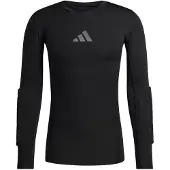 Adidas Padded Keepersshirt Lange Mouwen Zwart