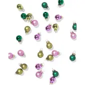 HEMA Kerstballen 3.2cm glas mini multi - 36 stuks (multi)