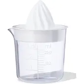 HEMA Witte vruchtenpers wit 300ml (White)
