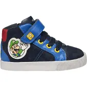 Geox Unisex B Kilwi B. B Collection - Suède+Synth. Leer Navy/Royal 27