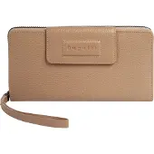 Bugatti Elsa Portemonnee RFID-bescherming Leer 19 cm beige