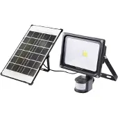 Sygonix SY-5461110 Spot op zonne-energie met bewegingsmelder 30 W Lichtkleur (naam): Neutraalwit