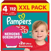 Pampers 2x Baby Dry Luierbroekjes Maat 4 (9-15kg) 56 stuks