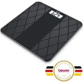 Beurer GS 135 Personenweegschaal - Digitaal - LCD display - Weegvlak veiligheidsglas - Tot 180 kg - 30 x 30 cm - Automatische in-en uitschakeling - Incl. batterij - 5 Jaar garantie