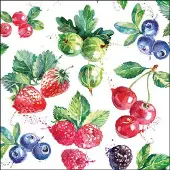 Ambiente Lunch servetten Sweet fruits - - 33x33 cm