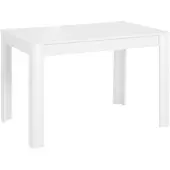 DOMUS Lynn-Eettafel - Wit MDF
