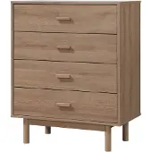 DOMUS Melanie-Commode - 4-laden - Eikenlook