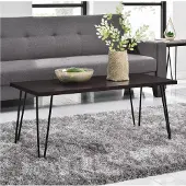 DOMUS Owen-Salontafel - Espresso Houtlook