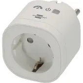 Brennenstuhl Connect wifi-wandcontactdoos met energiemeting WAE 3600 XS01 | wit | IP20 - 1294880