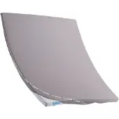 Cloudpillo Topper Hoeslaken - Midnight Black - 180x200 cm - Waterafstotend, Ademend, Zacht, Antibacterieel - Duurzaam, OEKO-TEX Gecertificeerd Katoen
