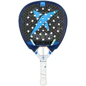 Drop Shot Explorer Pro Attack Soft Padel Racket Blauw 350-370 gr