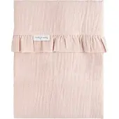 Babys Only Laken Wieg Calm 80x100 Oud Roze Ruffle
