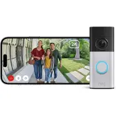Ring Wired Video Doorbell 2K Plus