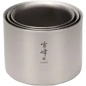 Snow Peak Mok Titanium Double Wall Stacking 400ml