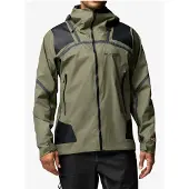 Columbia - Wandel- en bergsportkleding - Whistler Peak Shell Stone Green voor Heren van Nylon - Maat L - Groen