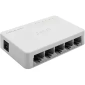 Qoltec - Netwerkswitch - Gigabit - 5 Poorten - Snelle Ethernet