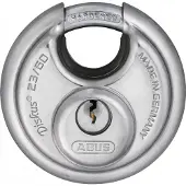 ABUS Hangslot Diskus 23/60 roestvrij staal