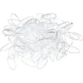 Sibel Claire Elastic Hair Bands 20mm - Transparent Art. P000620 (U) 500 stk.