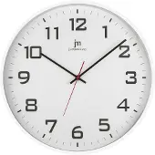 Lowell Justaminute 00880B wand- & tafelklok Kwartsklok Cirkel Wit