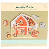 Little Dutch Little farm houten puzzel