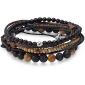 Lucleon Amalfi | Calm Mix set van 5 armbanden