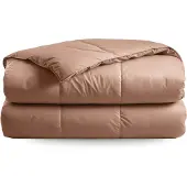 Zelesta Deluxe Uni Satijnkatoen Zomerdekbed - Aarderood 140x200cm