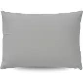 Zelesta Pure Uni Katoen Kussensloop Set van 2 - Morning Grey 80x80cm