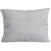 Zelesta Pure Duo Katoen Kussensloop set van 2 - Lichtgrijs 60x70cm