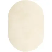 vidaXL Hoogpolig vloerkleed NAVARRA 300x200 cm polyester crèmekleurig