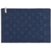 Knit Factory Placemat Uni - Jeans - 50x30 cm