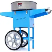 Maxima Suikerspinmachine – Ø 52 cm – Blauw – met Onderstel